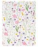 Goldbuch Meadow Miracles White Art Print by Turnowsky with Gold Stamping Blank A5 Notebook Acid Free Pages - 200 Pages