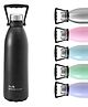The Better Home BPA Free Stainless Steel Double Wall Insulated Bottle Thermos Flask Black - 2000 ml