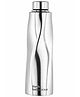 The Better Home Twist Stainless Steel Water Bottle Silver - 950 ml