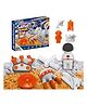 KolorFish Sand Toys for Toddlers Space Play Sand Kit Includes 500g Sand 8 Space Sand Molds Tray 5 Modeling Tools and Accessories for Boys and Girls- Multicolor