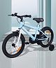 R For Rabbit Vroom Bicycle for Kids Cycle for 4 to 7 Years Boys & Girls 16T Inches | Training Wheels| 90% Installed (Lake Blue)