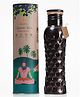 Sarveda Curved Vintage Diamond Groove Water Bottle -  1000 ml