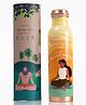 Sarveda Copper Water Bottle Orange Light - 1000 ml