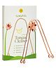 Sarveda Ayurvedic Copper Tongue Cleaner Ring Type Pack of 2