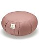 Sarveda Round Zafu Meditation and Yoga Cushion Rose