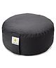 Sarveda Cylindrical Meditation Cushion made from Buckwheat Hulls - Grey