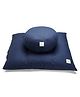 Sarveda Zafu & Zabuton Meditation Cushion Combo - Navy Blue