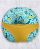 Kradyl Kroft 5 in 1 Baby Feeding Pillow Or Nursing Pillow  - Teal Dino