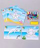 Toyenjoy Colour And Wipe Aquatic Animals Flash Cards - 24 Cards