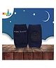Chinmay Kids Anti-Slip Padded Stretchable Elastic Cotton Soft Comfortable Knee Pads -Dark Blue