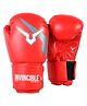 Invincible Amateur Training Gloves 10 OZ- Red