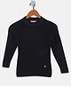 Monte Carlo Full Sleeves Solid Top - Black