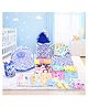 Fareto 56 in 1 New Born Baby Complete Daily Items Combo- Multicolor