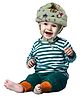 Luvlittle Adjustable Cushioned Baby Safety Helmet Jungle Printed - Green (Print May Vary)