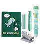 Elecart Dinosaur Gift Hamper For Kids Dino Theme Diary Gift Set For Birthday Party & Return Gifts - Multicolor