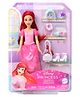 Disney Princess Ariel Fashion Doll in Signature Pink Dress & 9 Accessories Pink - Height 28.5 cm