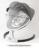 Babyhug Electric Rocker with Mosquito Net Baby Swing Cradle with Remote & 5 Modes of Speed Safety Belt  & Music- Grey