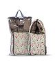 Baybee 3 in 1 Velvet Cotton Baby Bed Cum Carry Bed - Green