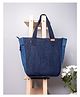 Dwij Products Upcycled Denim Large Tote - Blue