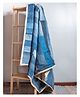 Dwij Handcrafted Upcycled Jeans Quilt Single bed size- 3500 g