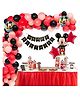 Bubble Trouble Mickey Mouse Birthday Decoration Items - Set of 63