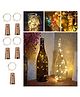 Bubble Trouble Bottle Lights for Decoration 5 Pcs Cork Lights for Bedroom Decoration Bottle LED Lights  Lights for Home Decoration