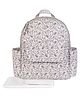 Pasito a Pasito Delia Pink Backpack Diaper Changing Bag - Grey