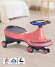 Play Nation Kids Swing Car With Light & Music Fully Assembled  - Peach 