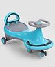Babyhug Orbit Swing Car with Light & Music - Blue