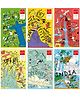 Youva Long Book Regular Size Combo of 6 Books Wanderer - Multicolor
