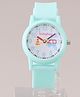 Babyhug Analog Watch with Car Print - Light Blue