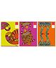 Youva Long Book Feminine A4 Size Combo of 3 Books Starlet Series - Pink