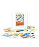 Zooplay India Cut n Glue Activity Vehicles vehicles cutouts Pack of 8  - Multicolor