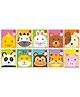 Youva Note Book Regular Size Combo of 10 Books Cuddlies Series - Multicolor