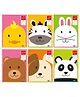 Youva Note Book Jumbo Size Combo of 6 Books Cuddlies Series - Multicolor