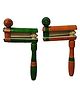 Funwood Games Frog Rattle Toys Set of Two - Assorted Colour