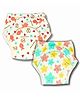 Kindermum Organic Cotton Padded Underwear for babies 3-5Y within 15 - 19 Kg | Potty Training Pants|Non Messy Diaper Free Time | Pack of 2 | Star Fish