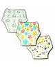 Kindermum Organic Cotton Padded Underwear for Babies 1-3Y within 11-15 Kgs | Potty Training Pants| Non Messy Diaper Free Time | Pack of 3 | Ele Star