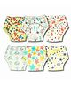 Kindermum Organic Cotton Padded Underwear for Babies 1-3Y within 11-15 Kgs | Potty Training Pants| Non Messy Diaper Free Time | Pack of 6