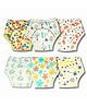 Kindermum Organic Cotton Padded Underwear for babies 3-5Y within 15 - 19 Kg | Potty Training Pants|Non Messy Diaper Free Time | Pack of 6
