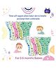 Chirsh New Born Baby Nappies Cotton Cloth Diapers For Baby Boys and Baby Girls Pack Of 10 - Multicolour
