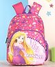 Disney Rapunzel Princess Sublimation Print School Backpack Pink - Height 12 Inches