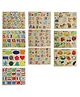 MINDMAKER Wooden Puzzle without Knobs Educational and Learning Toy for Kids Set 10 - 160 Pieces