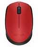 Logitech M171 Wireless Mouse- Red