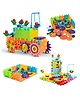 Oskart New-Battery Operated 81pcs Rotating Building Blocks with Gears for STEM Learning Educational Building Blocks Toys for 5 Years Old Girls and Boys