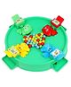 Oskart Frog Eat Beans Game 4 Players 61038 Eat The Beans Hungry Frog Game for Kids Multiplayer Games Game for Players Board Game (Assorted Colour and Print)