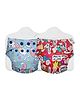 SuperBottoms Freesize UNO Cloth Diaper (3M - 3Y) Reusable, Absorbs 4-5 Pees - Pack of 2