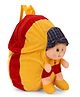 Funzoo Soft Toy Bag Candy Doll Shape Yellow Red - 14 Inches