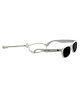 Green Sprouts Flexible Sunglasses with UVA/UVB Protection and Adjustable Cord - White