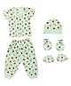 LuvLap Newborn Baby Cotton Gift Set, 5 Items, 0-3M, Multicolour (Duplicate)